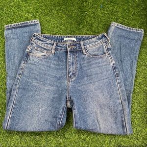 pacsun medium washed mom jeans